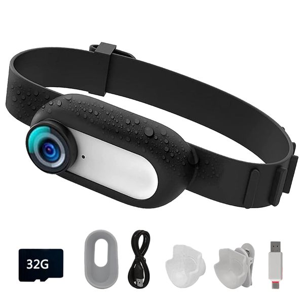 HD 1080P Cat Camera Collar with Video Record Wireless Mini Sport Camera