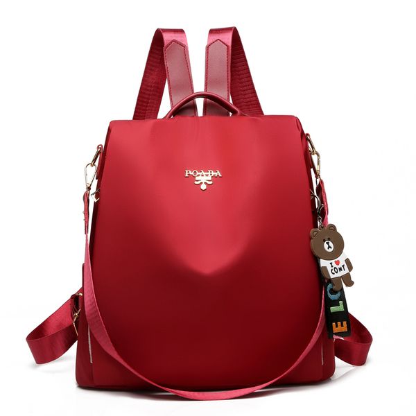 Bp-5858-R, Ladies Backpack-Red(bp-5858-R)
