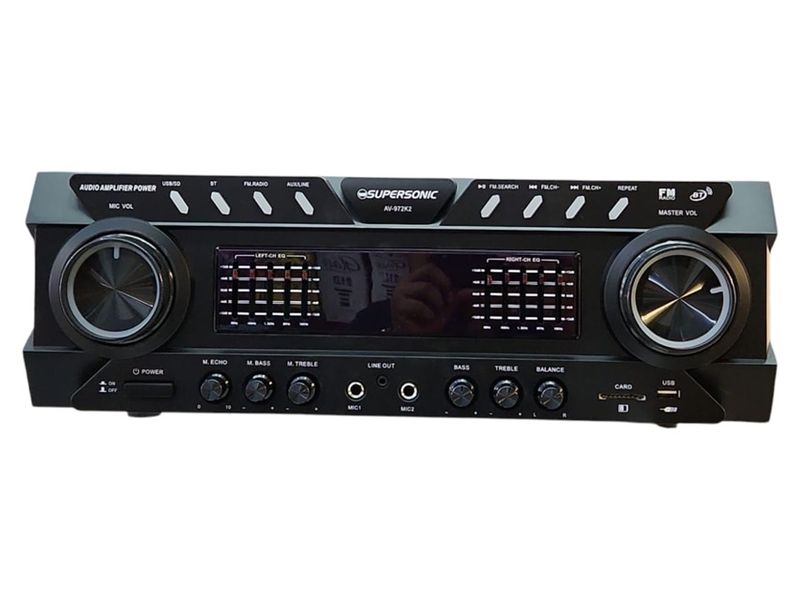 Professional HI-FI Karaoke System Bluetooth / USB / SD Amplifier AV-972K2