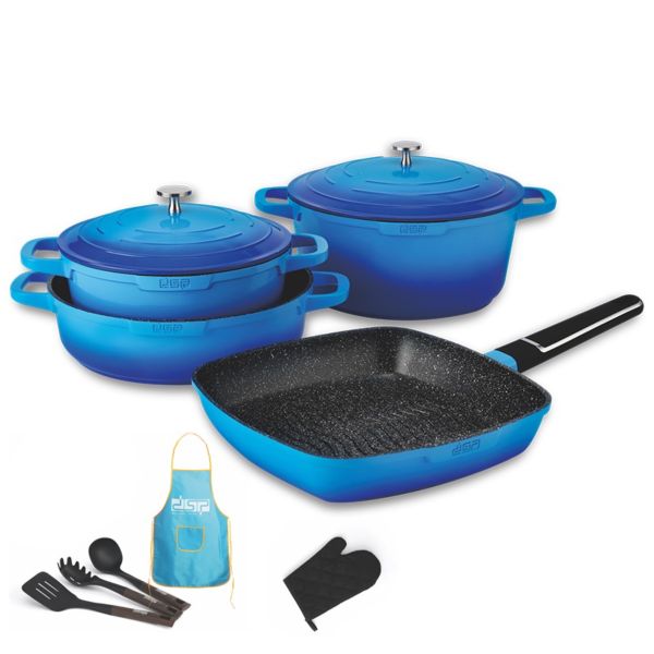 Aluminum Non-Stick Cookware Set -11 Piece