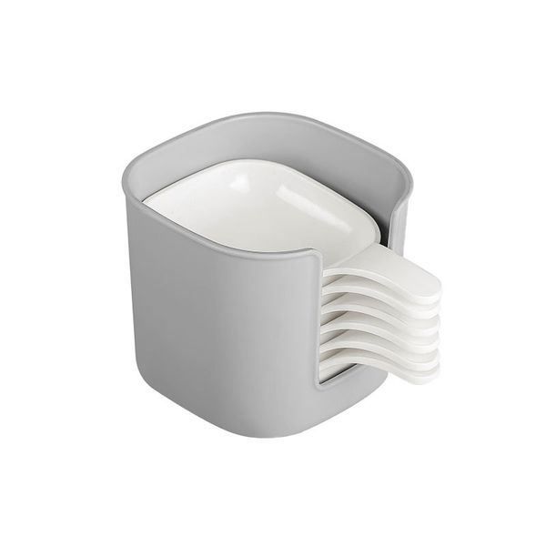 Plates And Holder For Sauce, Set Of 7 Plates For White Sauce