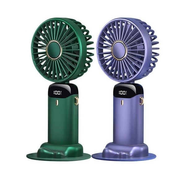 Desai Handheld Digital Travelling Fan Pack Of 2