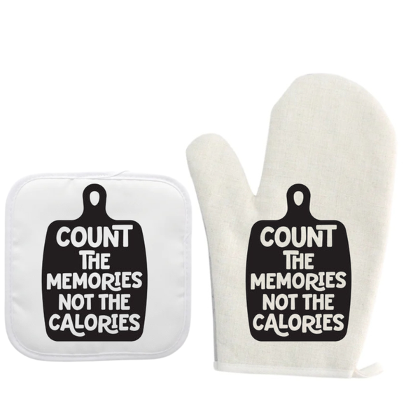 Count The Memories Oven Glove And Pot Holder