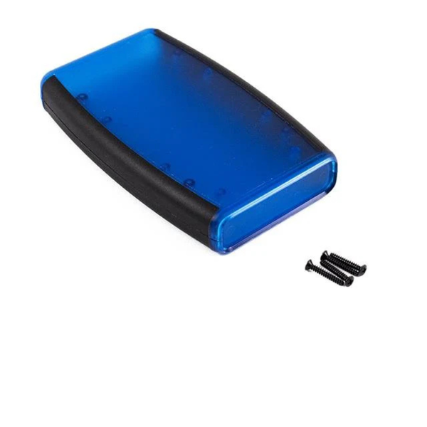 1553DTBUBK ABS Enclosure 147x89x25mm Soft Side Translucent Blue