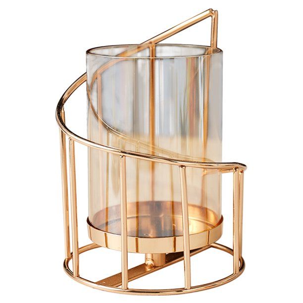 Candle Holder Centerpiece Ornament with Removable Glass Cover Buy