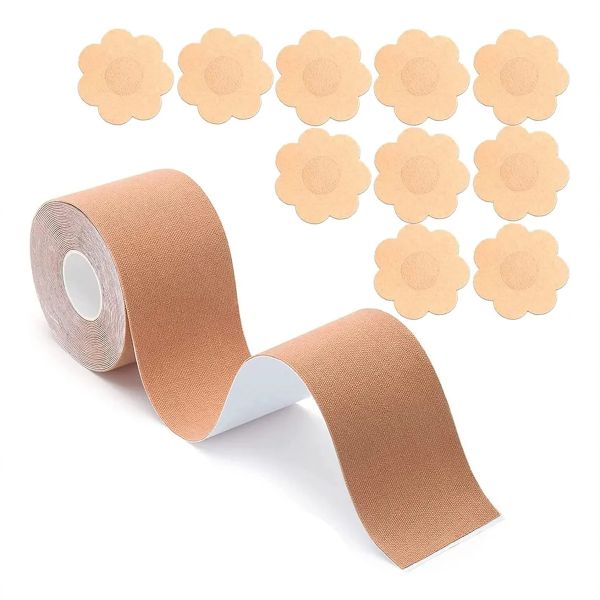 Tape Raises Invisible Bust 5mtsx7.5cm And 10 x Teat Cups
