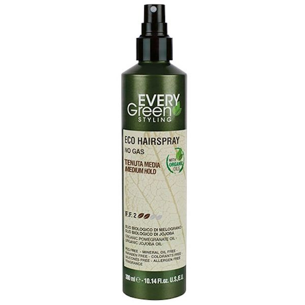 EveryGreen - Eco Hairspray No Gas Medium Hold 300ml