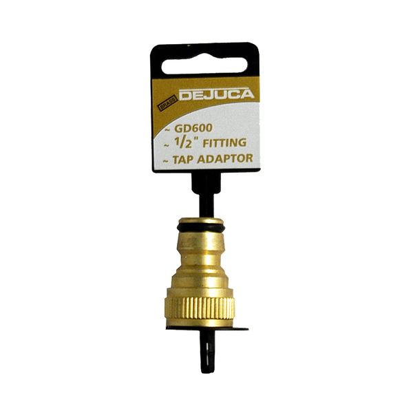 Dejuca - Brass Tap Adaptor - 12mm - 6 Pack