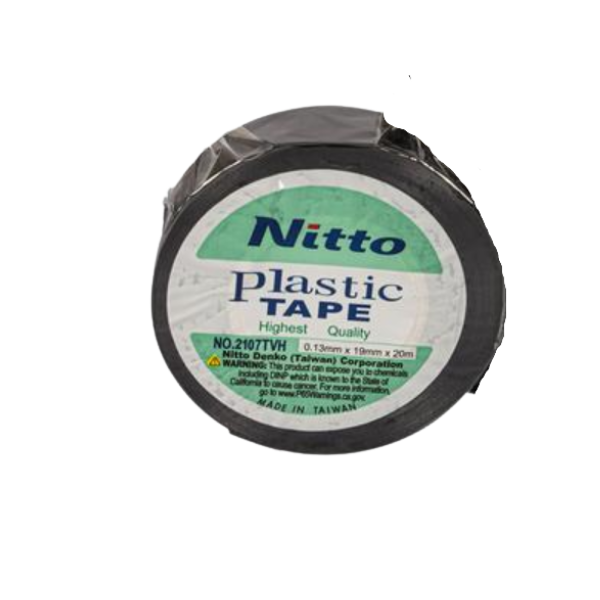 Nitto - Black Insulation Tape- Pack Of 2