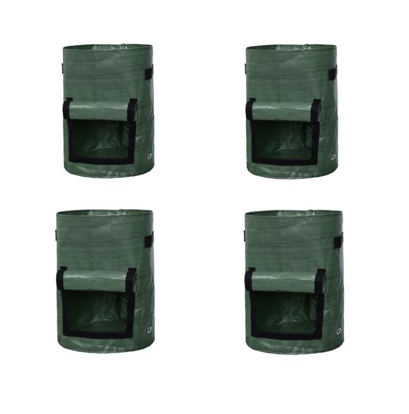 4 x 38 Litres Vegetables and Flowers Grower Bags (46cmx35cm)