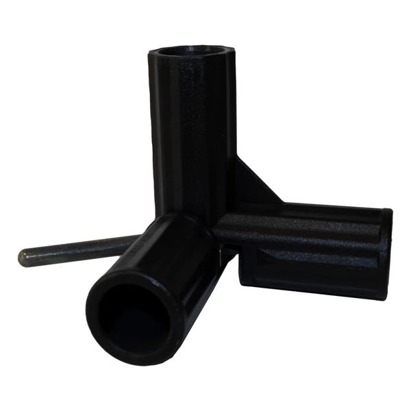 Universal Tent Pole Connector 3 Arm Spigot - Right