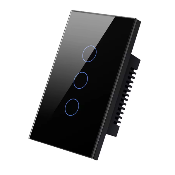 3 Gang Smart WIFI light Switch (No Neutral Wire Required)