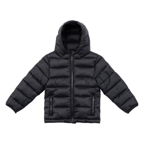 SoulCal Infant Girls Micro Bubble Hood Jacket - Black (Parallel Import)