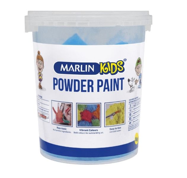 Marlin Kids - 4kg Paint Powder Bucket -White