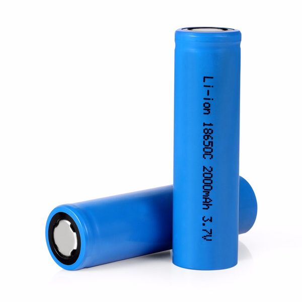 Lion Battery 18650 2000mAh - 2 Pack - Lithium Ion High Quality Cell