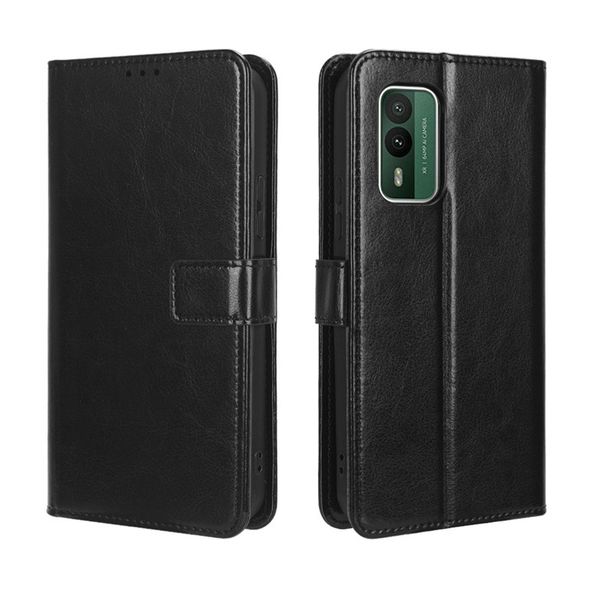 Crazy Horse Pattern Leather Protective Case For Nokia XR21