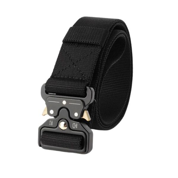 Adjustable Buckle Training Combat Belts Sturdy Waistband Canvas Belt