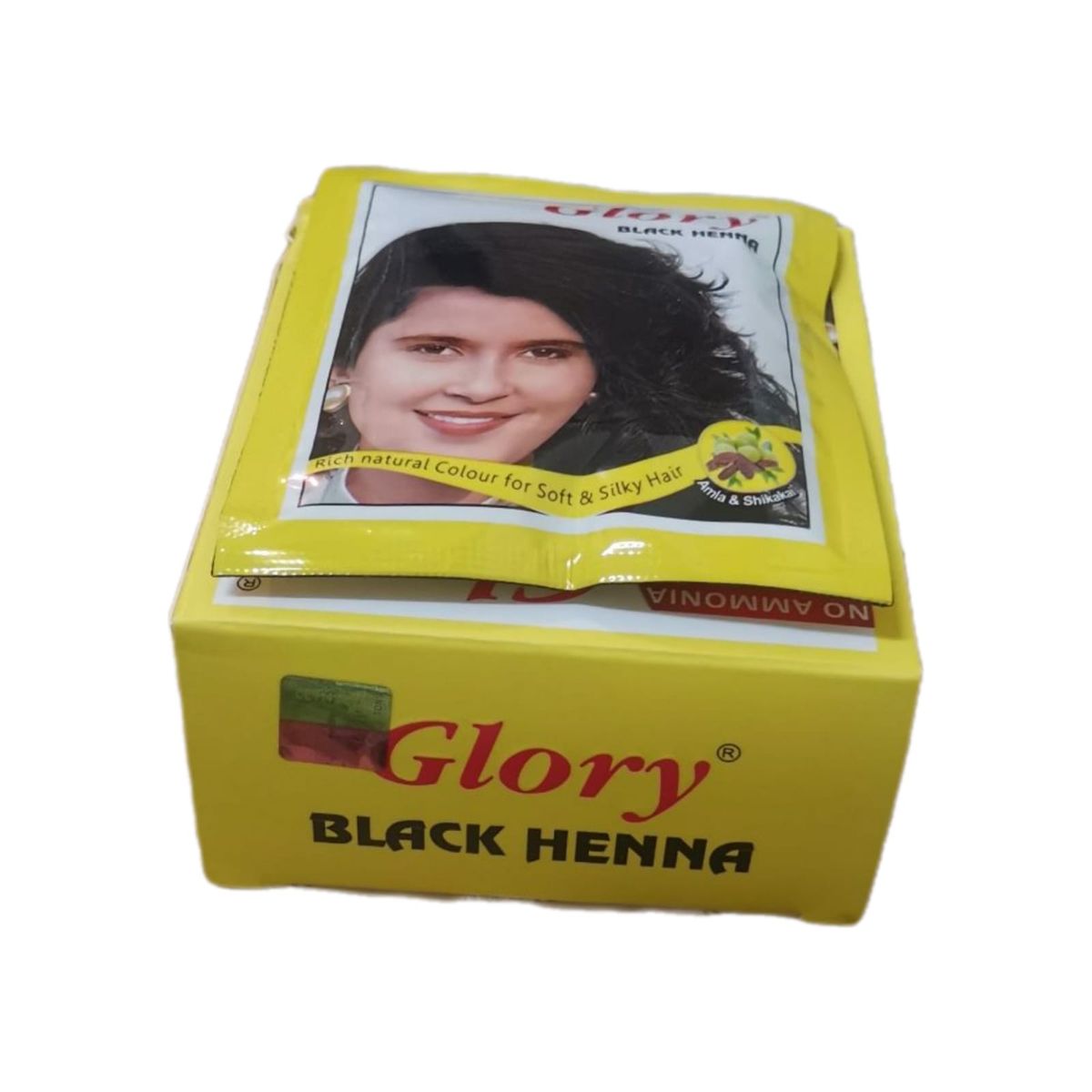 Glory Henna Natural Hair dye - Ammonia Free - Black - 1 Box | Shop