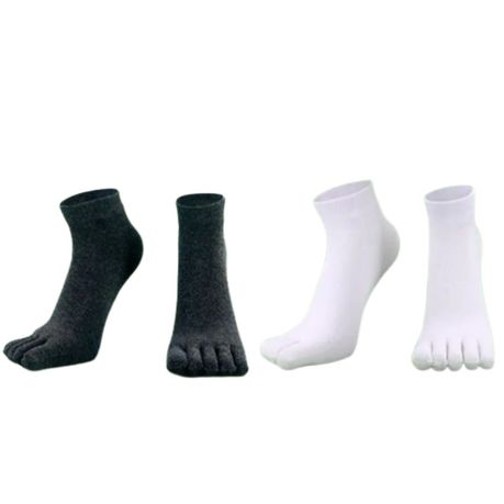 Toe socks - Breathable Sweat-Absorbent Split Toe - 2 pairs Image