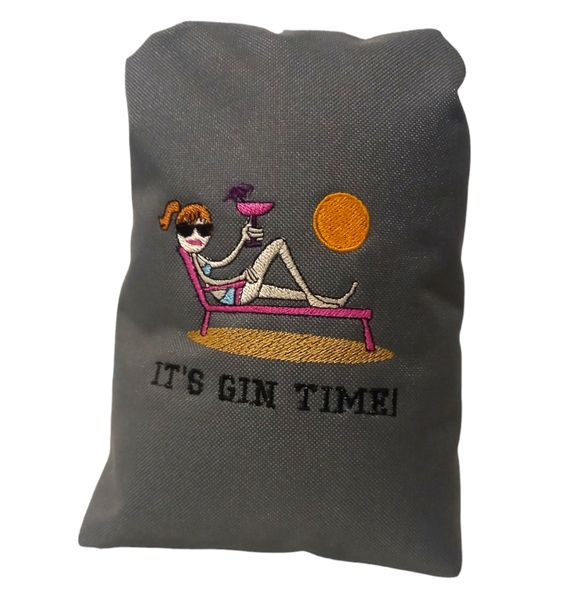 Embroidered Doorstop (It's Gin Time 2)