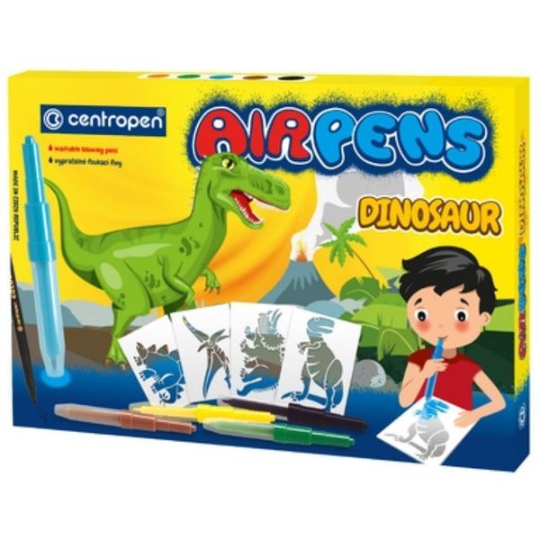 Centropen airpens 24 pcs dinosaur set