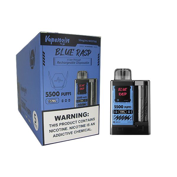 vapengin-rechargeable-disposable-vape-blue-raspberry-box-of-5-buy