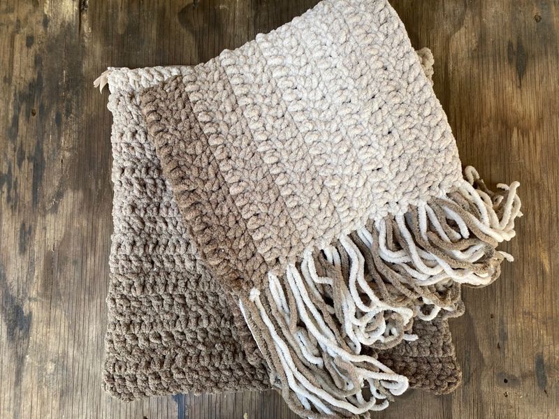Chunky Crochet Bed Runner Collection - Soft, Stylish &amp; Handmade Comfort