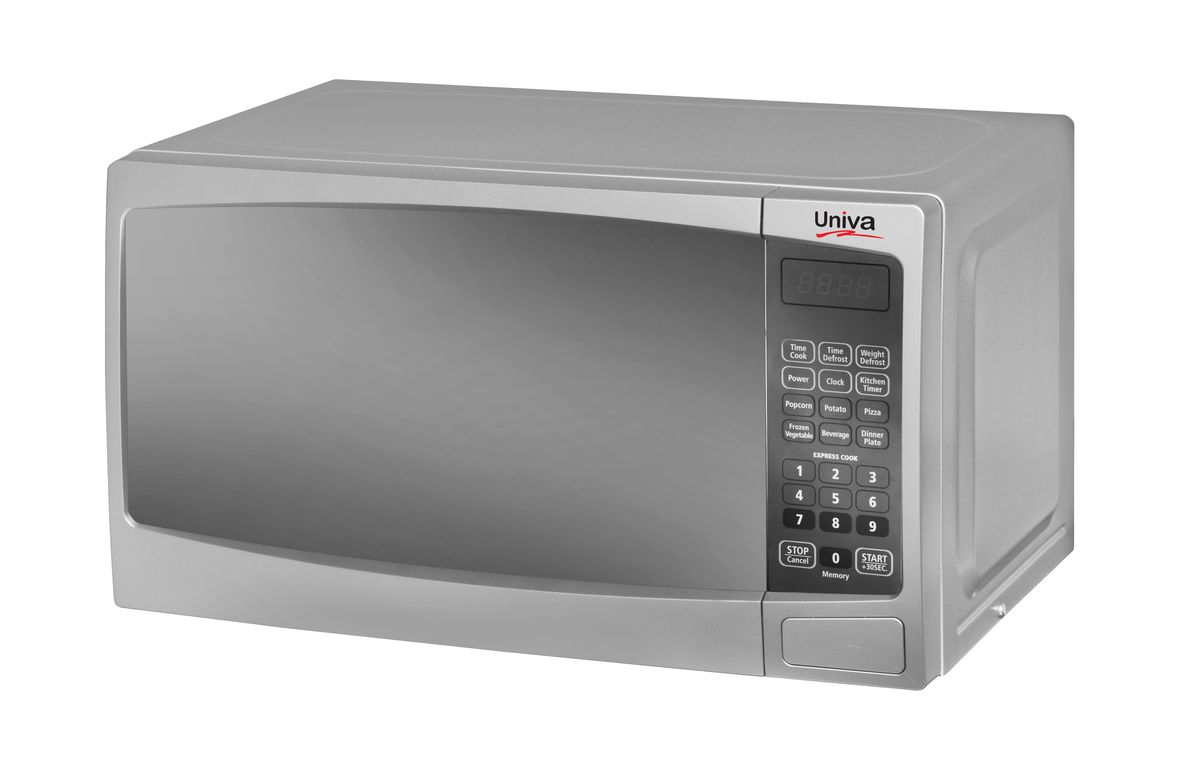 Univa 30L Electronic Microwave oven with mirror door