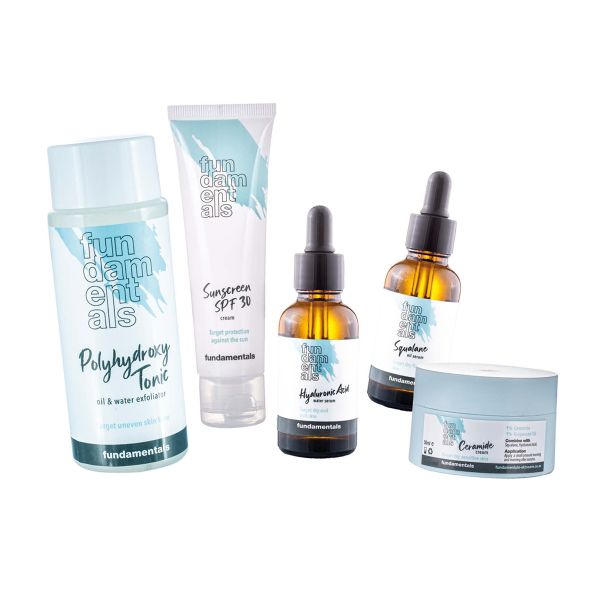 Sensitive Skin Bundle Hyaluronic Acid, Ceramides, Squalane