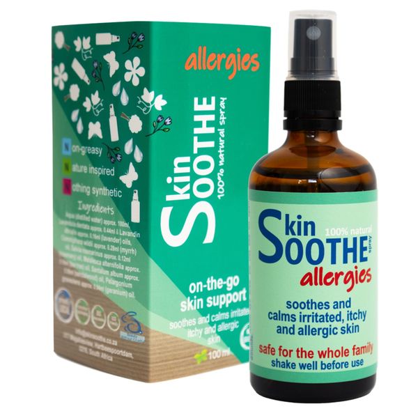 SkinSOOTHE Allergies - soothes eczema, rash, itchy, allergic skin - 100ml