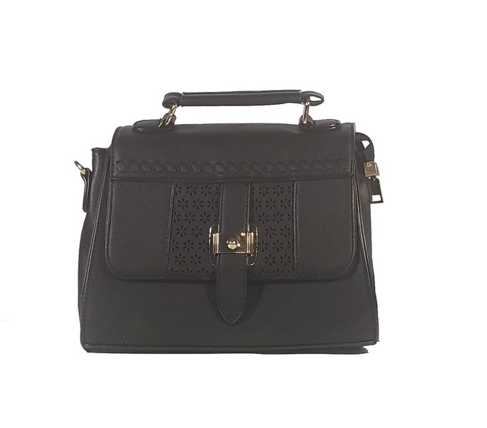 Classic Black Tote Ladies Handbag