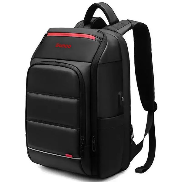iDemoo - Atacama 16 Inch Laptop Backpack with USB Charging Port -Anti-Theft