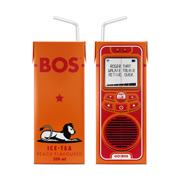 BOS - Peach Ice Tea - 6 x 200ml