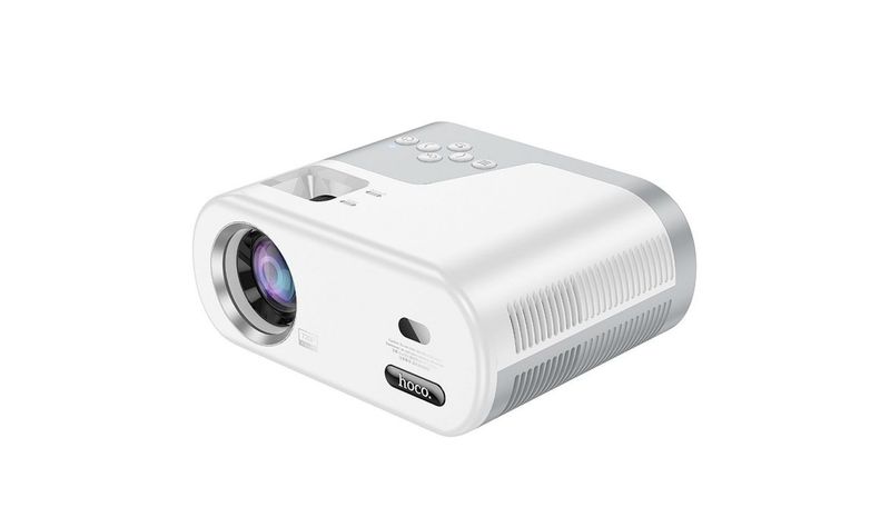 HOCO projector with Android software Wi-Fi Bluetooth 720P DT2 white
