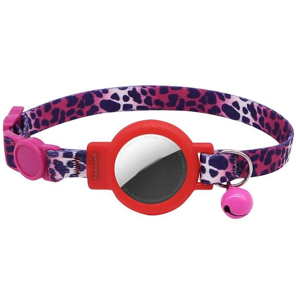 Anti Choking Cat Collar with AirTag Holder and Bell