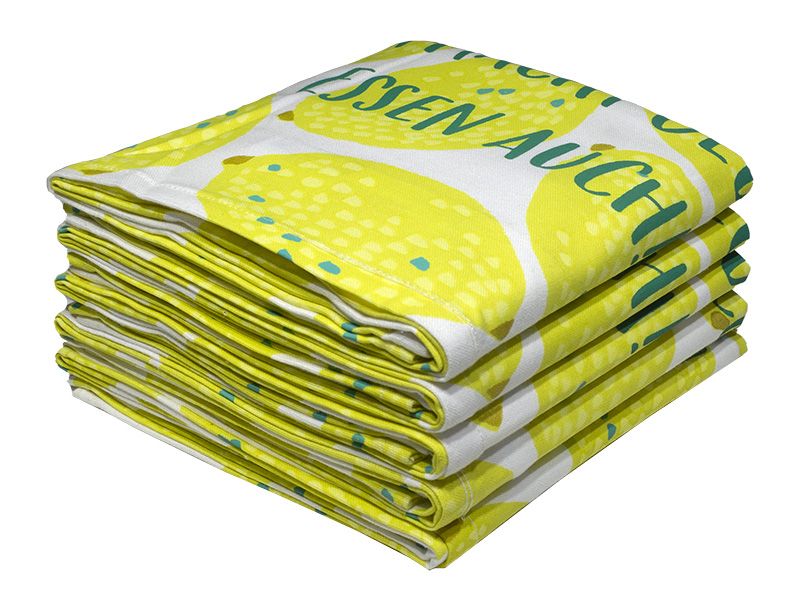 Kitchen Towel - Design 2212 - 055x072cms - (5 Piece) - Lemons