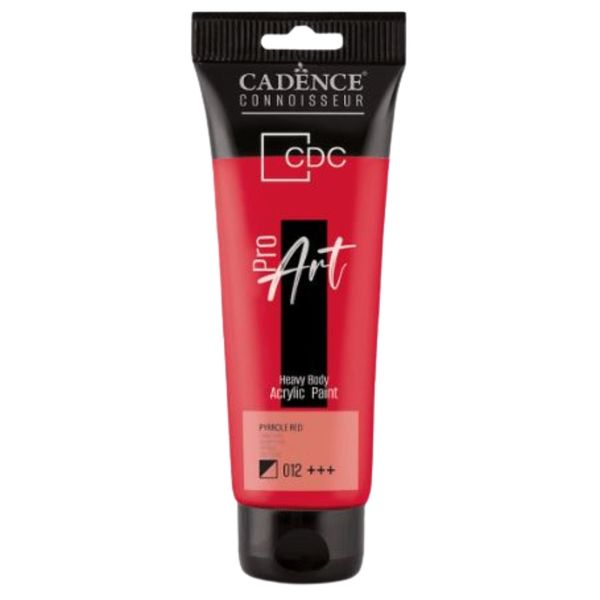 Cadence Pro Heavy Body Acrylic 120ml Pyrrole Red
