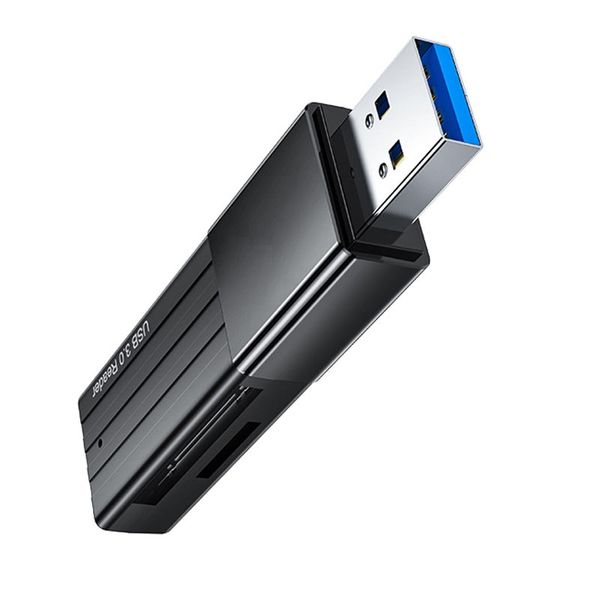 LC TECH. 2-in-1 USB3.0 card reader, support TF/SD card, wide compatibility