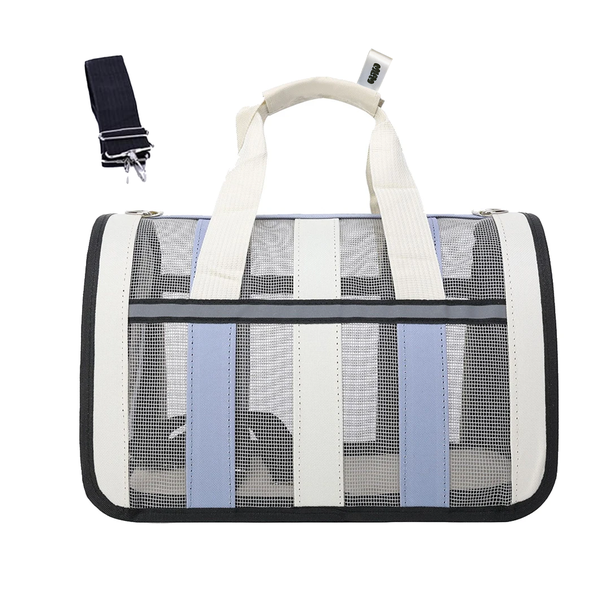 MLEM Pet Travel Bag Foldable Storage Breathable Mesh Dog and Cat Carrier