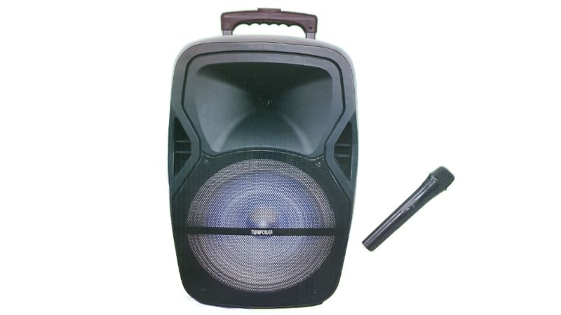 15" Trolley Speaker - Party Outdoor - Rechargeable Speaker