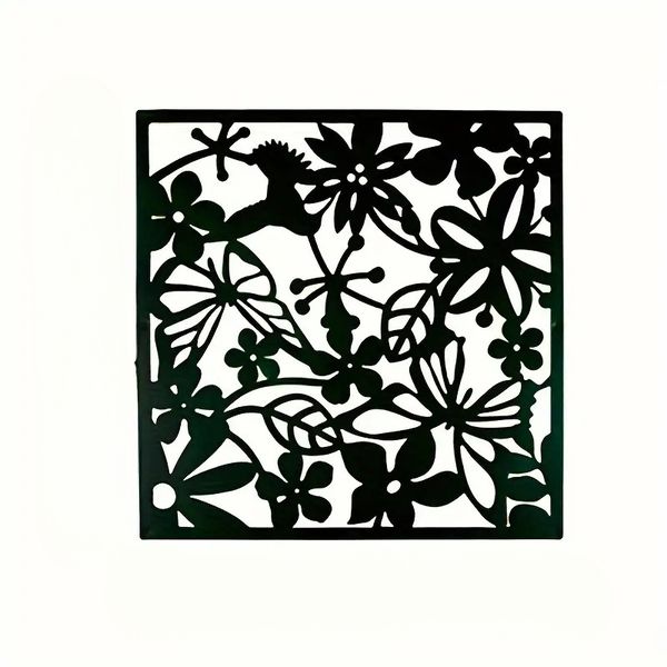 Bohemian Art Deco Plastic Room Divider - 12 Piece