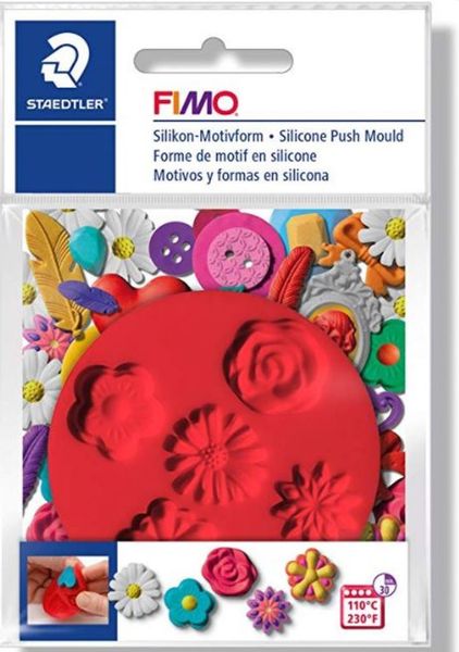 STAEDTLER silicone Push moulds - Flowers