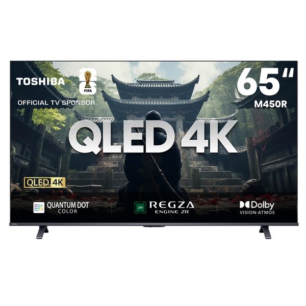Toshiba 65" M450RP 4K QLED Smart TV with Dolby Atmos &amp; Quantum Dot