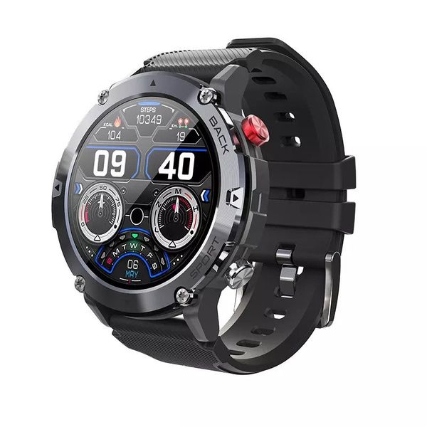 Men Smart Watch Outdoor With 300mAh Large Battery