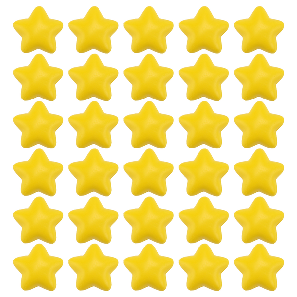Star Stress Ball Bulk Stress Relief Balls Mini Foam Stress Ball - 30 Pieces