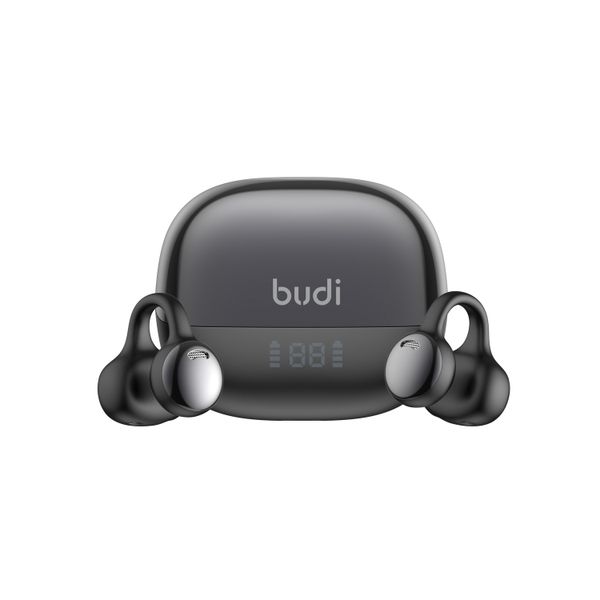 Budi EP68 Open Noise Cancelling Earphones, ENC Bluetooth 5.3 Sports Earbud