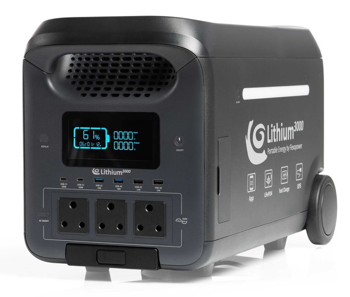 Flexopower Lithium3000 Portable Power Station