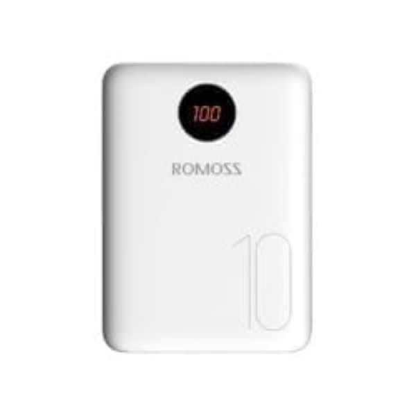 Romoss OM10 10 000mAh powerbank - white