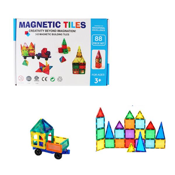 Olive Tree - Magnetic Tiles 88 Piece Set