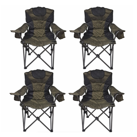 Folding Fishing Chair Camping Folding Chair 600D Oxford Cloth Image
